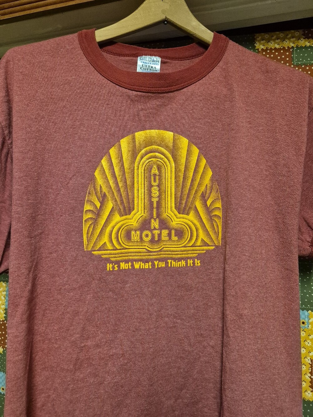 Austin Motel Ringer T shirt